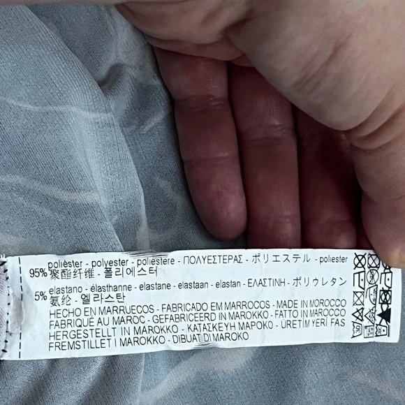 Zara Keyhole Midi Floral Dress size L - Picture 16 of 16